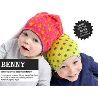 BENNY – oboustranná čepice pro velké i malé, Studio Schnittreif, 