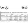 Bunda / tričko, Burda 6610,  thumbnail number 7