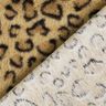 Super měkká umělá kožešina s leopardím potiskem – starozlatá/černá,  thumbnail number 4
