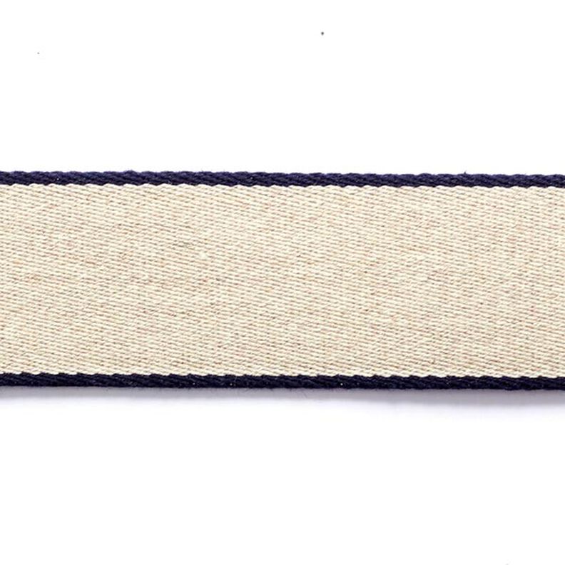 Pasovka [ 3,5 cm ] – namornicka modr/béžová,  image number 1
