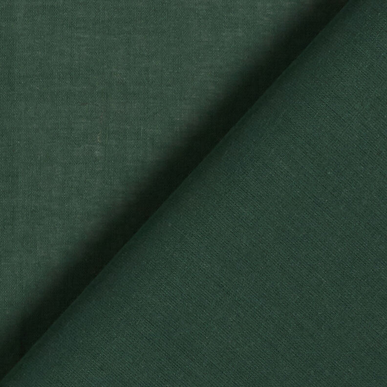 Bavlněný batist jednobarevný – tmavě zelená,  image number 3