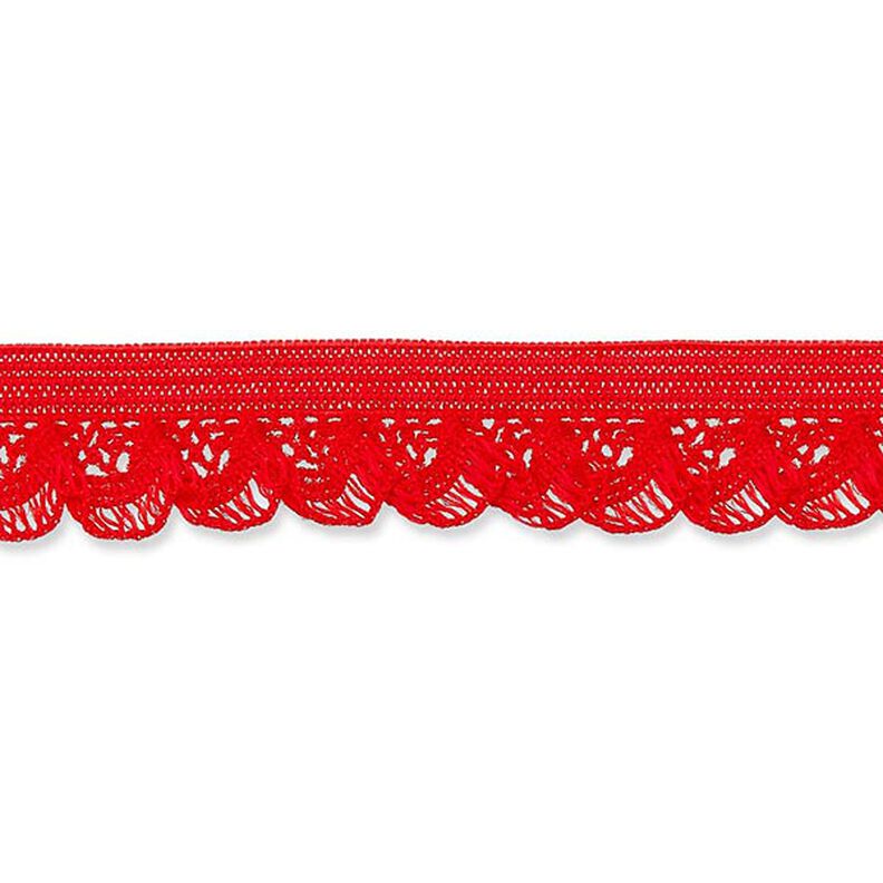 Elastický volán [15 mm] – červená,  image number 1