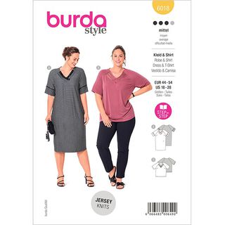 Šaty / Tričko,Burda 6018 | 44 - 54, 