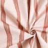 Dekorační látka Polopanama Vlnité pruhy – červená/rose,  thumbnail number 3