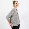 FRAU SUKI – halenka přes hlavu, s protizáhybem, Studio Schnittreif | XS - XXL,  thumbnail number 3