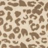 Plyš teddy Leopard – přírodni/tmavá taupe,  thumbnail number 1