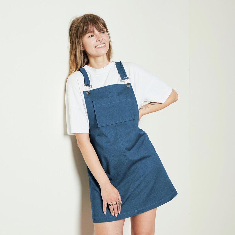 Denim bavlněná směs střední – džínově modrá,  image number 6