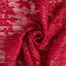 Plisované krajkové květy – karmínově červená,  thumbnail number 5