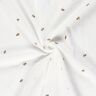 Mu&scaron;el&iacute;n / dvojit&aacute; mačkan&aacute; tkanina Včelky &ndash; vlněn&aacute; b&iacute;l&aacute;/zlat&aacute;,  thumbnail number 3