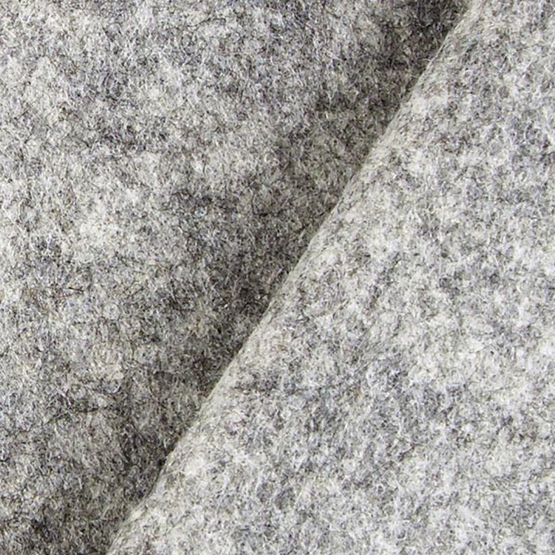 Plsť 90 cm / tloušťka 1 mm Melír – šedá,  image number 3