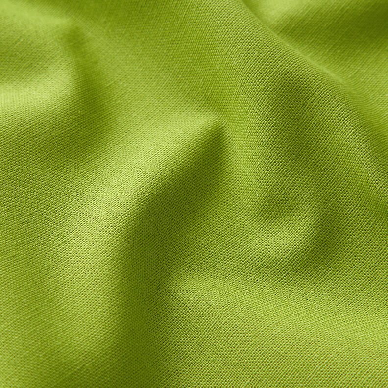 Bavlněná látka Kreton Jednobarevné provedení – jablkově zelená, image number 2