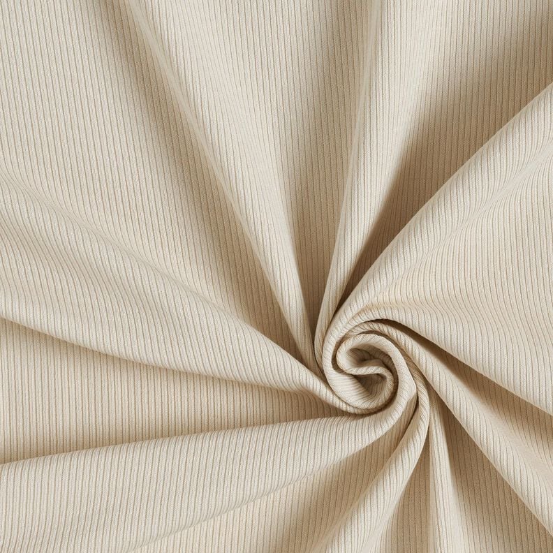 Žebrovaný žerzej Jemná žebra 2-1-1-1 – přírodni,  image number 1