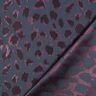 Žakár Leopard Metalický | Poppy Fabrics – antracitová,  thumbnail number 4