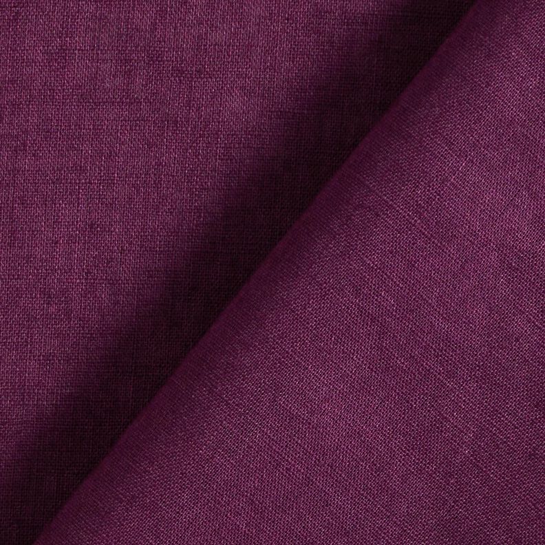 Lehká lněná směs předepraná – merlot,  image number 4