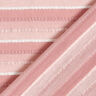 Jemné pletené proužky šňůry – růžová/bílá,  thumbnail number 4