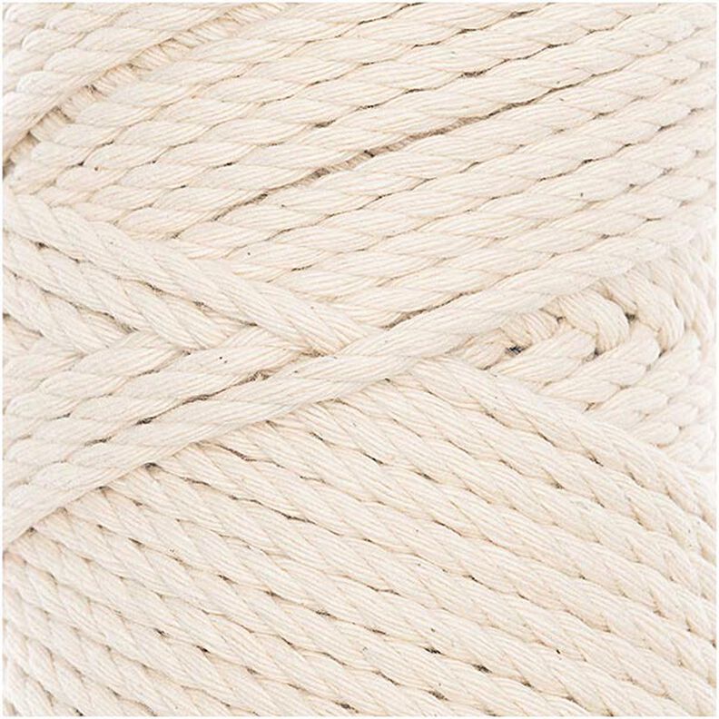 Makramé příze Creative Cotton Cord Skinny [3mm] | Rico Design – přírodni,  image number 2