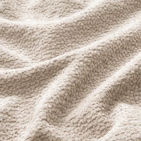 Čalounická látka měkký vlas – stříbrně šedá, 