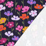 Francouzské froté letní teplákovina Barevné květiny | Poppy Fabrics – namornicka modr,  thumbnail number 4