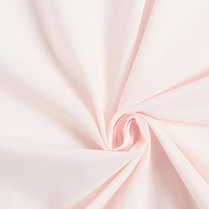 Bavlněný batist jednobarevný – světle růžová,  image number 1