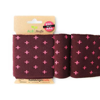 GOTS Bio náplety CUFF ME ICON [140 cm | 8 cm] | Albstoffe | Hamburger Liebe, 