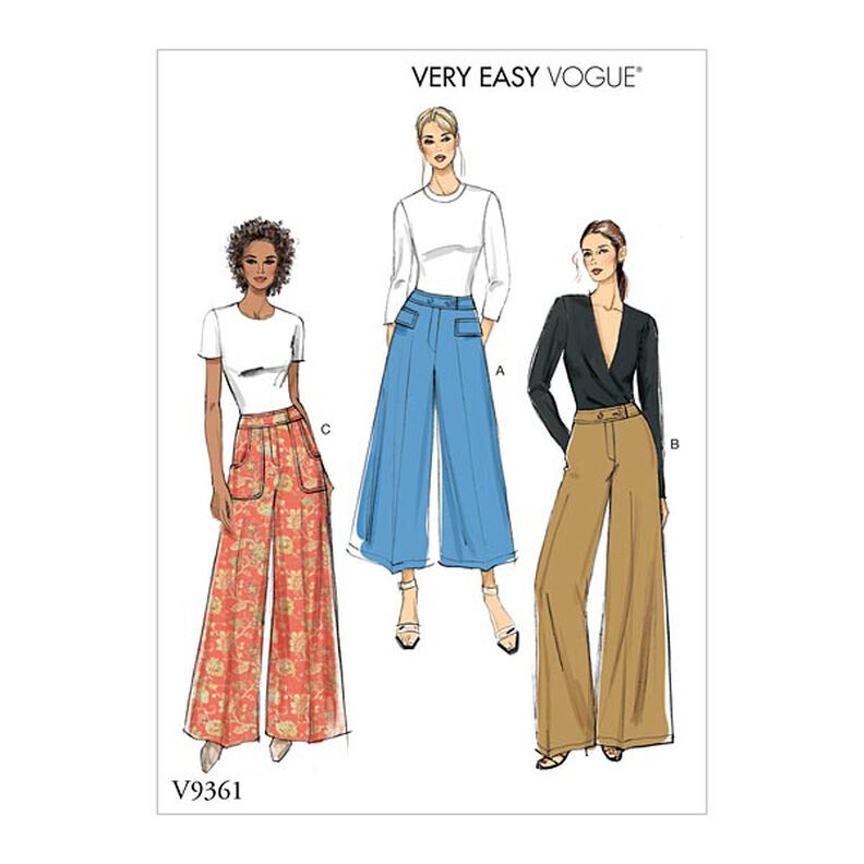Kalhoty, Vogue 9361 | 32-40,  image number 1