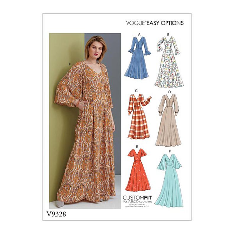Šaty, Vogue 9328 | 32 - 40,  image number 1
