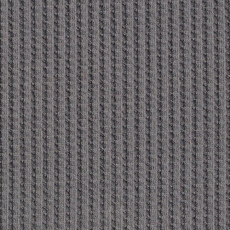 Bavlněný vaflový žerzej jednobarevný – šedá,  image number 4