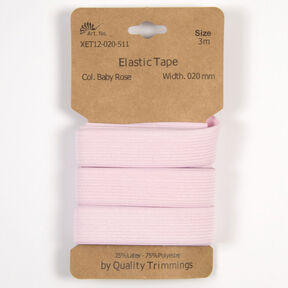 Elastický pásek [3 m | 20 mm] – růžová, 