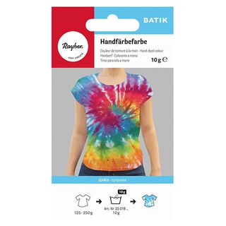 Batikovací barva pro ruční barvení | Rayher – tyrkysová, 