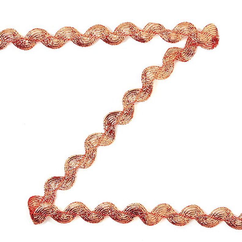 Hadovka lurexová [12 mm] - měděná,  image number 1