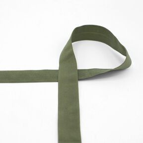 Elastická vazba (gumový záhyb) matný [20 mm] – khaki, 