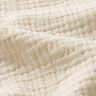 Mu&scaron;el&iacute;n / dvojit&aacute; mačkan&aacute; tkanina Směs lnu Uni  &ndash; př&iacute;rodni,  thumbnail number 2