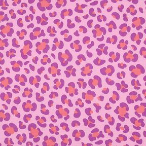 Mušelín / dvojitá mačkaná tkanina Barevný leopardí vzor | Poppy Fabrics – pastelově, 
