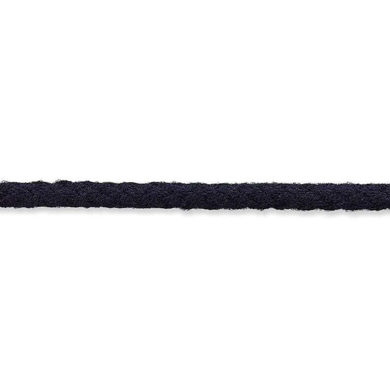 Bavlněná šňůrka [Ø 3 mm] – noční modrá,  image number 1