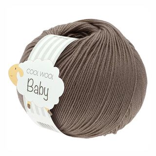 Cool Wool Baby, 50g | Lana Grossa – kaštanově hnědá, 