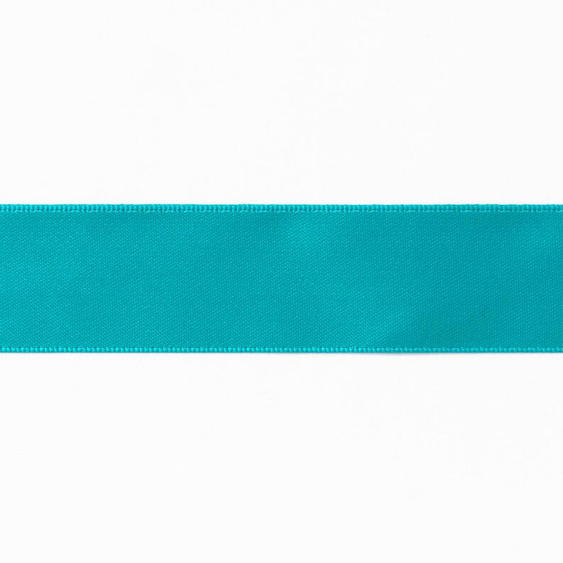 Saténová stuha [25 mm] – modrá aqua,  image number 1