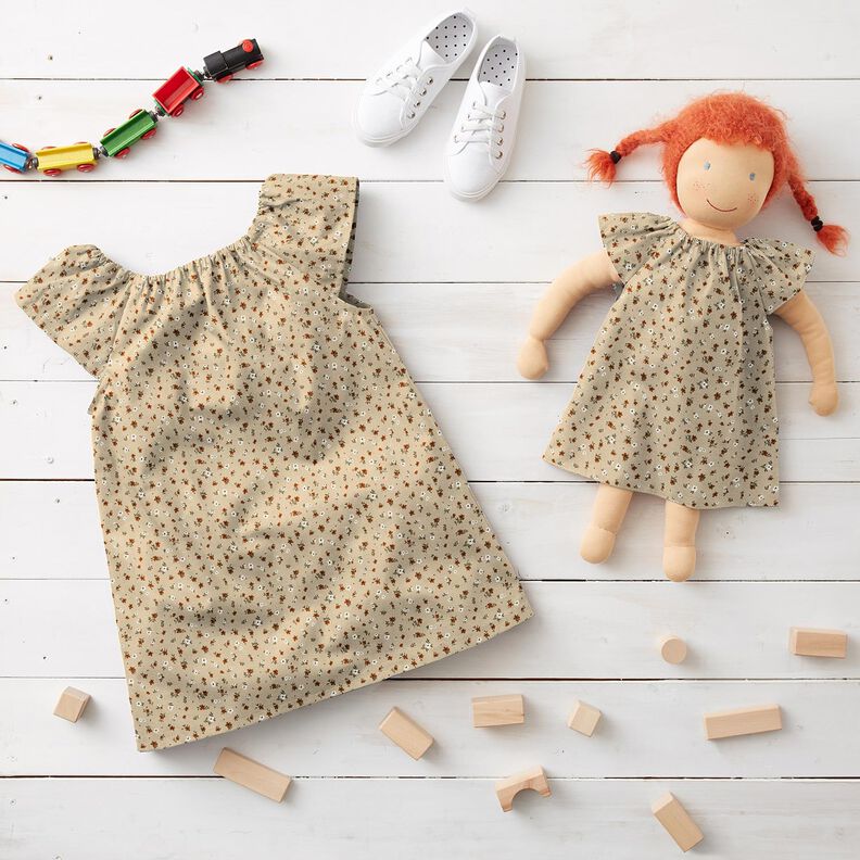 Bavln?n&yacute; žerzej Millefleur &ndash; p&iacute;skov&aacute;,  image number 6