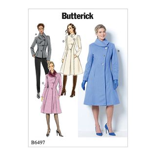 Bunda / Kabát | Butterick 6497 | 34-42, 
