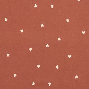 Žebrovaný žerzej Srdí?ka – ?ervená, 