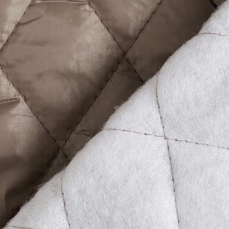 Prošívaná podšívka kosočtverec – taupe (šedohnědá),  image number 5