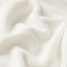 Fleece s protižmolkovou úpravou – vlněná bílá, 
