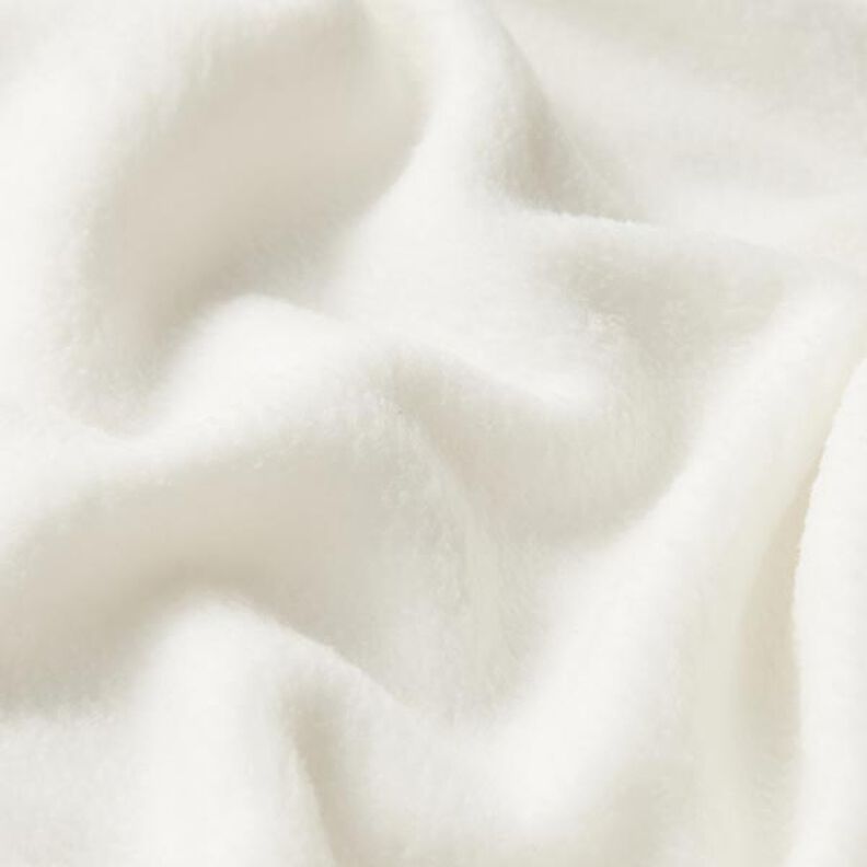 Fleece s protižmolkovou úpravou – vlněná bílá,  image number 2