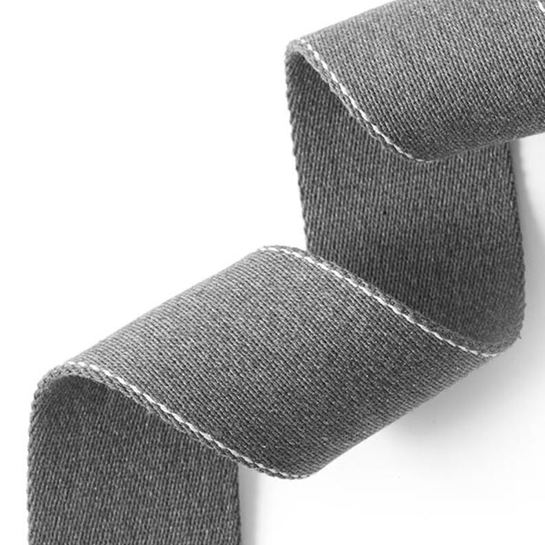 Popruh na kabelku recyklovaný - šedá,  image number 2