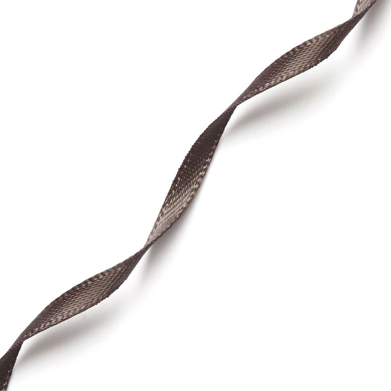 Saténová stuha [3 mm] – tmavě šedá,  image number 3