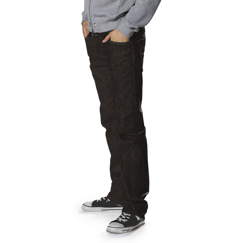 Těžký bavlněný denim – černá,  image number 7