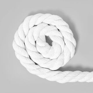 Bavlněná šňůrka [Ø 14 mm] 1 - bílá, 