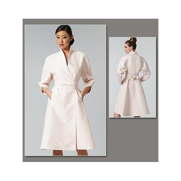 Kimonové šaty značky Ralph Rucci, Vogue 1239 | 40 - 46,  image number 3