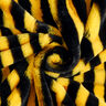 Imitace kožešiny Včelí pruhy – černá/žlutá,  thumbnail number 4