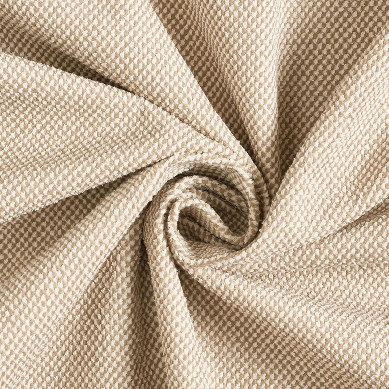 Čalounická látka Melír měkké – tmavě béžová,  image number 1