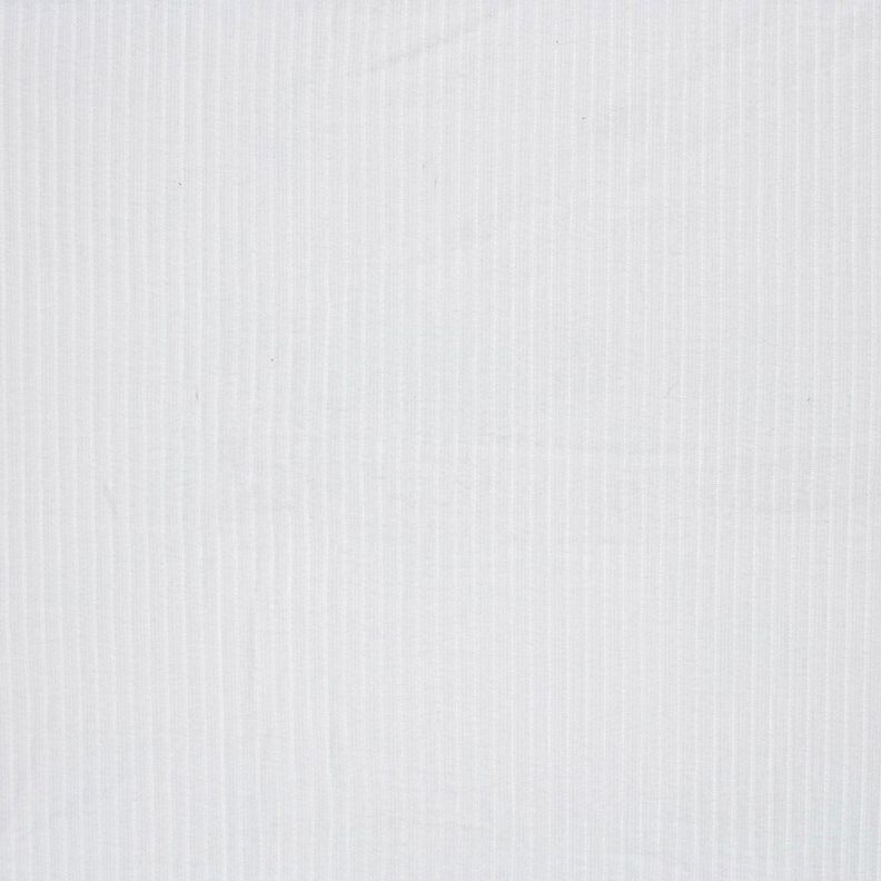 Superměkký žebrovaný úplet Uni – bílá, image number 1